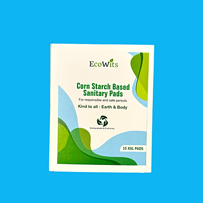 Corn Starch Based Sanitary Pads ( XXL ) ( Pack Of 15 Pads)
