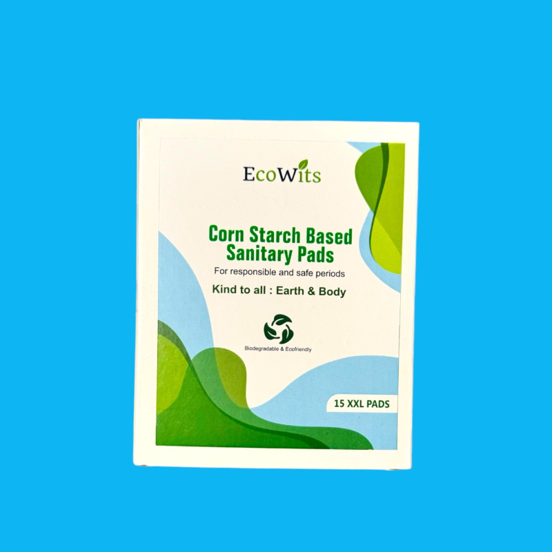 Corn Starch Based Sanitary Pads ( XXL ) ( Pack Of 15 Pads) Corn Starch Based Sanitary Pads ( XXL ) ( Pack Of 15 Pads)