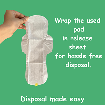 Corn Starch Based Sanitary Pads ( XL ) ( Pack Of 15 Pads) Corn Starch Based Sanitary Pads ( XL ) ( Pack Of 15 Pads)